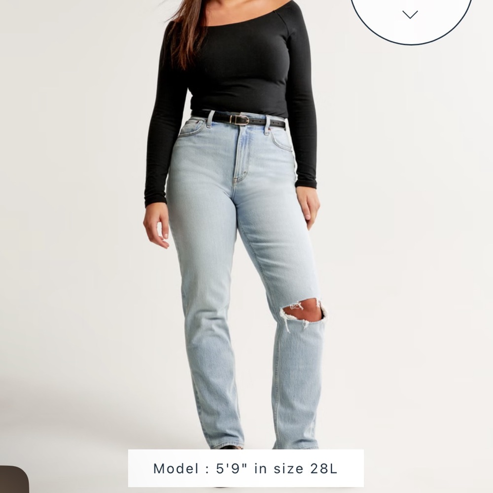 Vintage Denim

Curve Love Ultra High Rise 90s Straight Jean